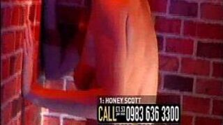 Honey Scott UK TV phone sex babe TVX Part 1 porn video
